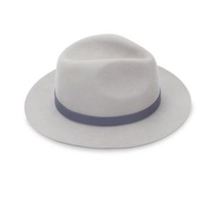 Wool & leather fedora